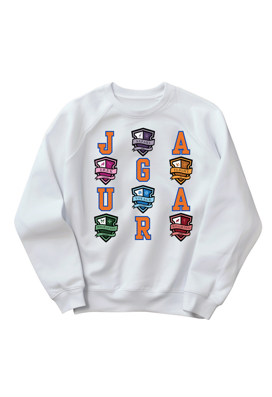 JOURNEY ELEMENTARY - Jaguars Crest Crew Neck Sweatshirt