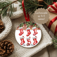 Customizable Stocking Christmas Ornament