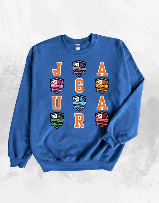 JOURNEY ELEMENTARY - Jaguars Crest Crew Neck Sweatshirt