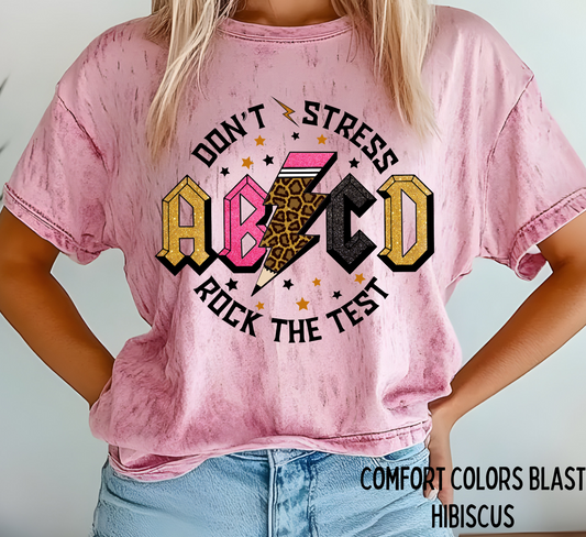 ABCD Rock The Test Short Sleeve T-Shirt