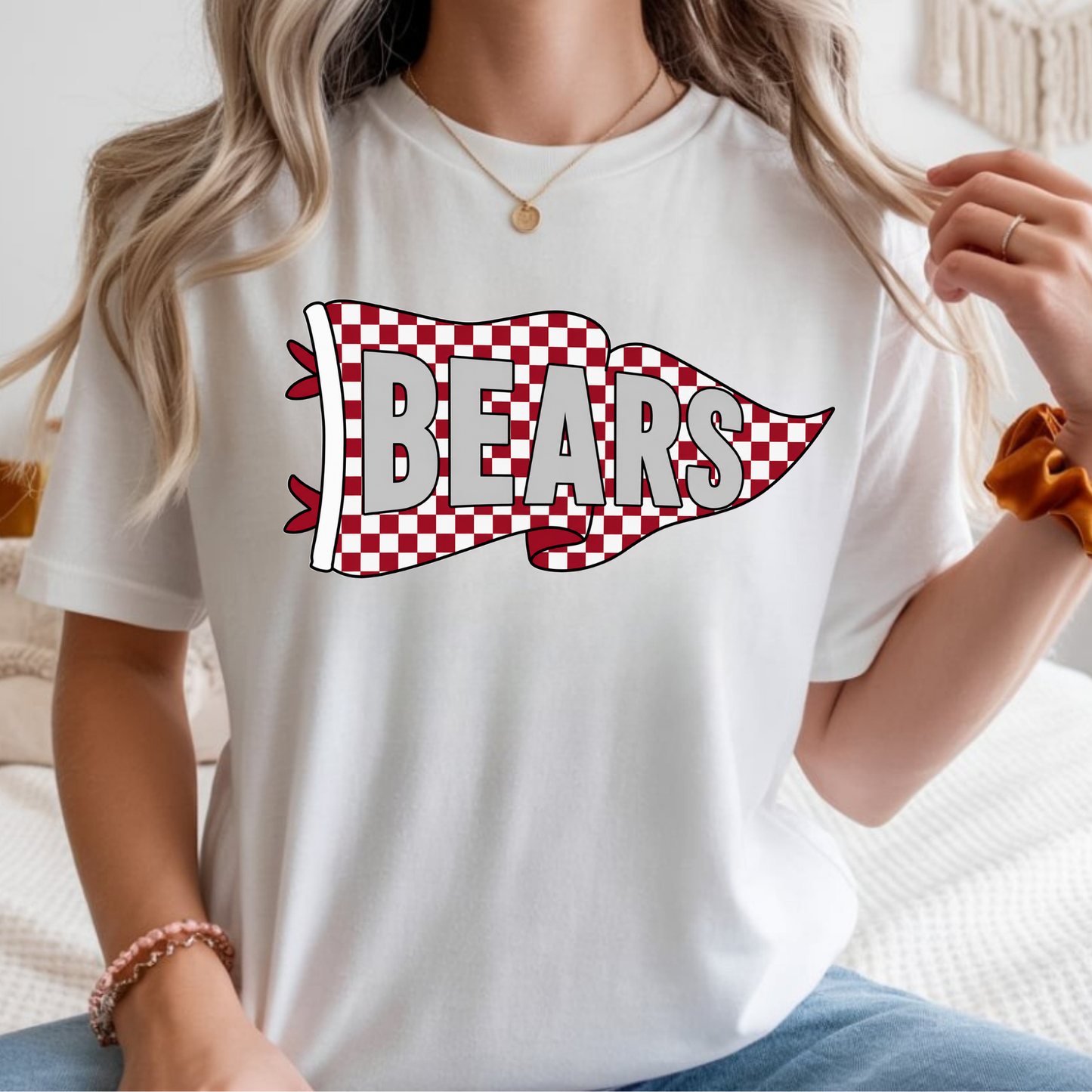 Mascot Pennant Flag - Short Sleeve