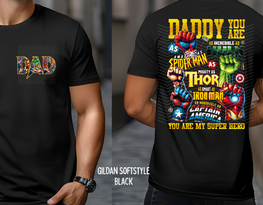Superhero Dad - Short Sleeve