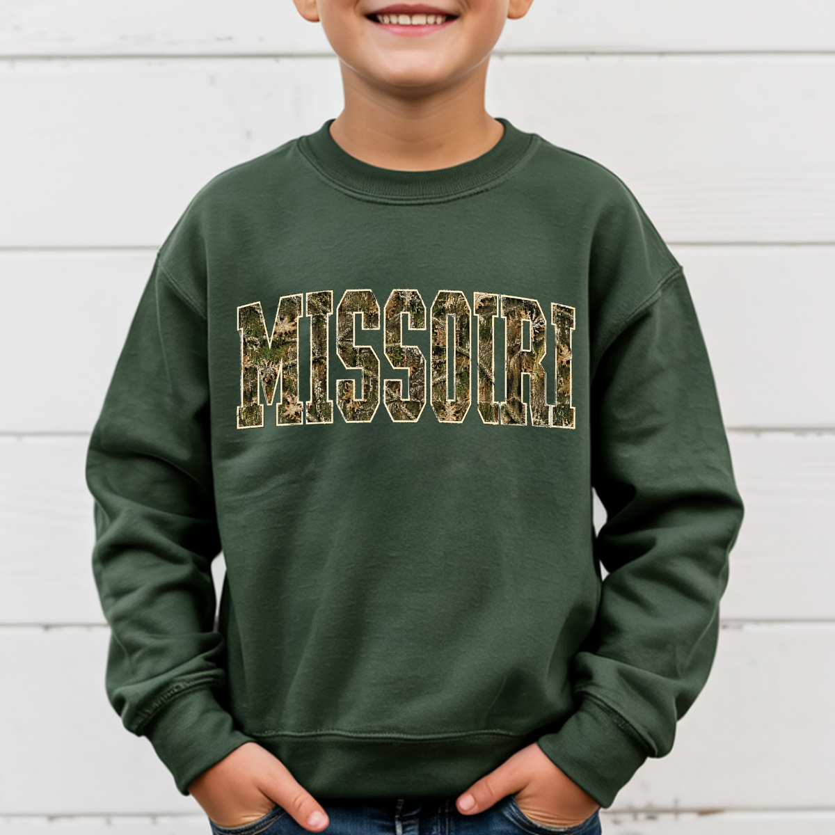 Camo State Varsity - Sweatshirt