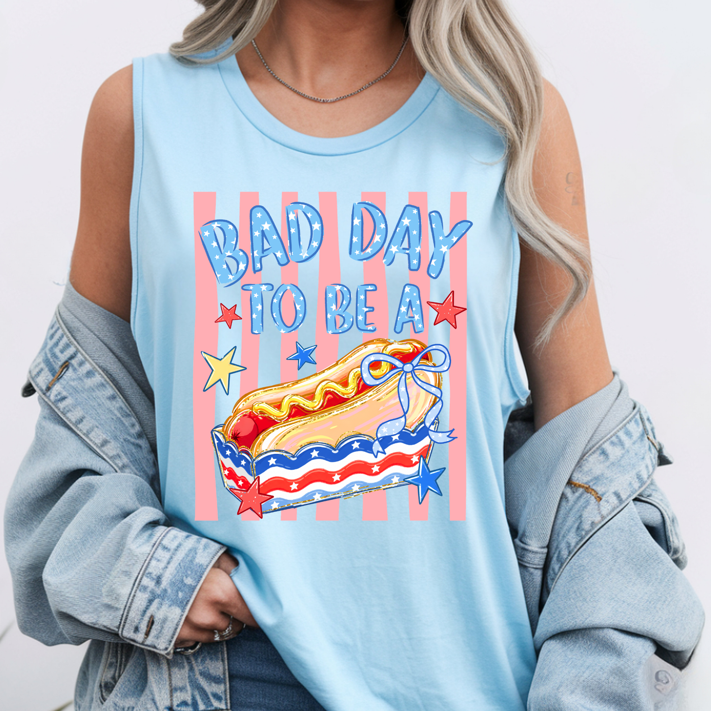 Bad Day To Be A Hot Dog - Tank Top