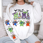 Loves Her Little Boos Stitch Halloween - Sweatshirt