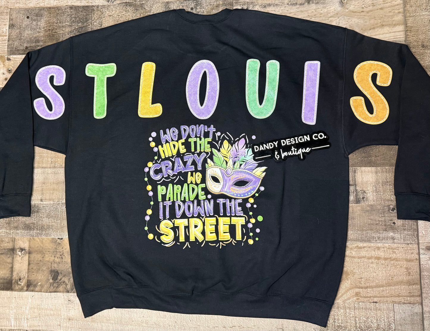 XL Mardi St Louis Sweatshirt