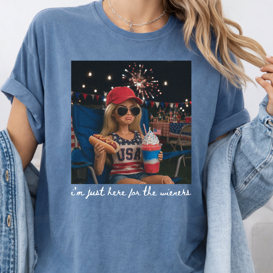 Here For The Wieners - Short Sleeve