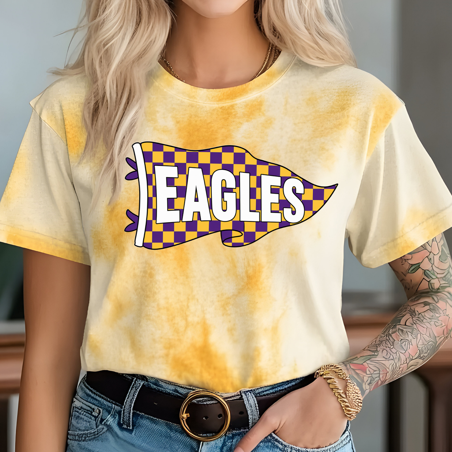 Mascot Pennant Flag - Short Sleeve