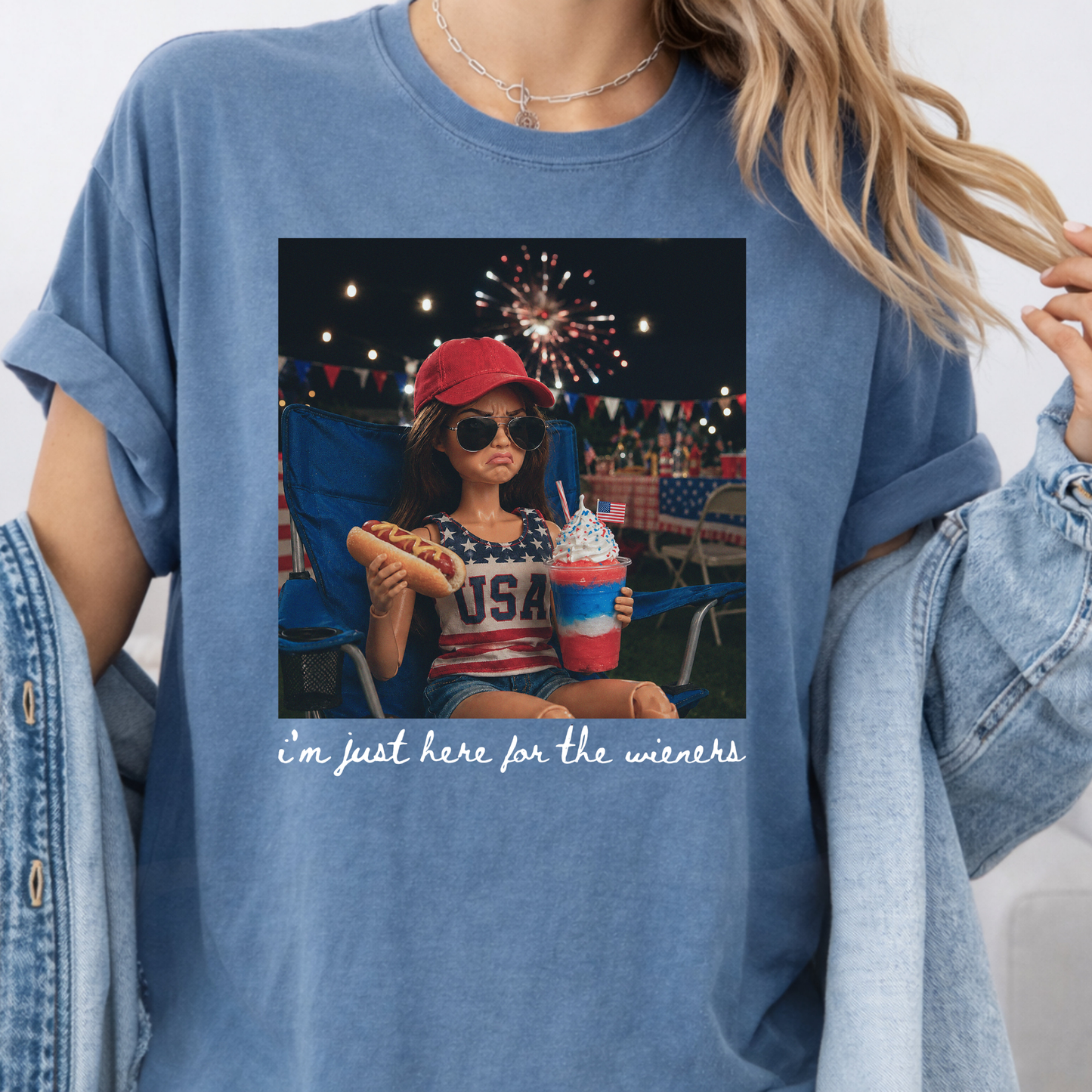 Here For The Wieners - Short Sleeve
