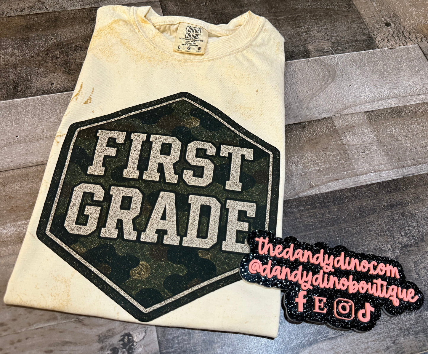 YL - Camo First Grade