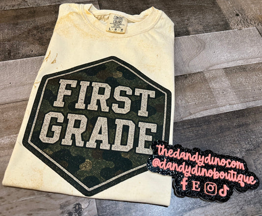YL - Camo First Grade