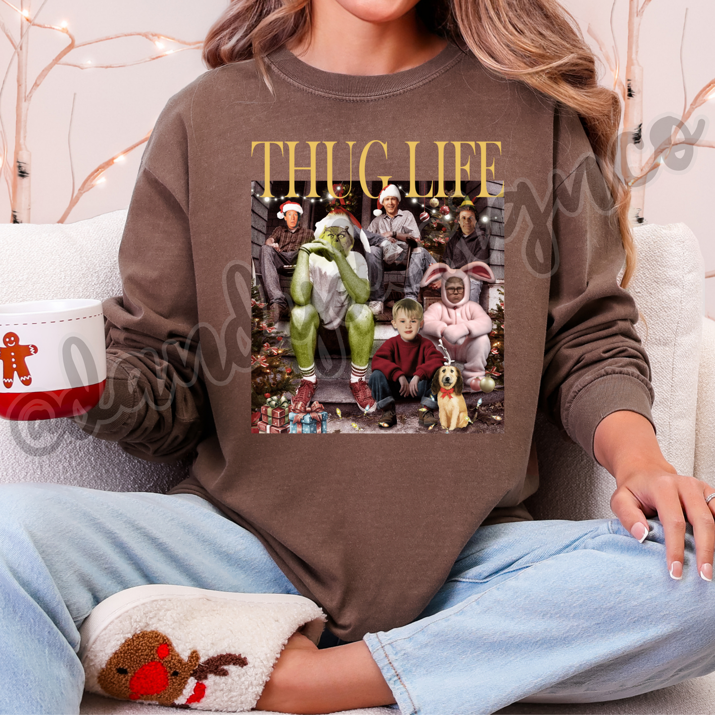 Christmas Movie Thug Life - Long Sleeve
