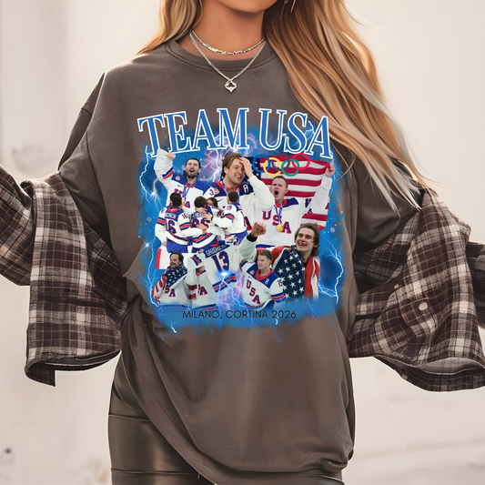 USA Hockey Collage - Short Sleeve