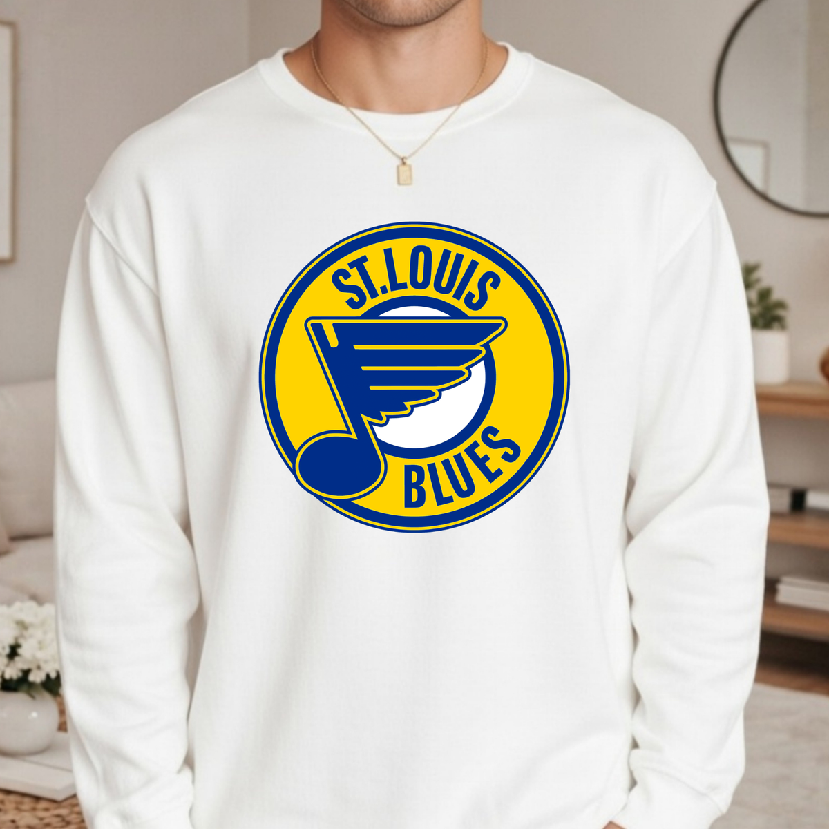 Blues Round - Long Sleeve