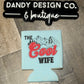 Cool Wife Blue Koozie