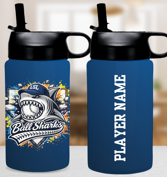 Ball Sharks 16oz Flip Straw Cup