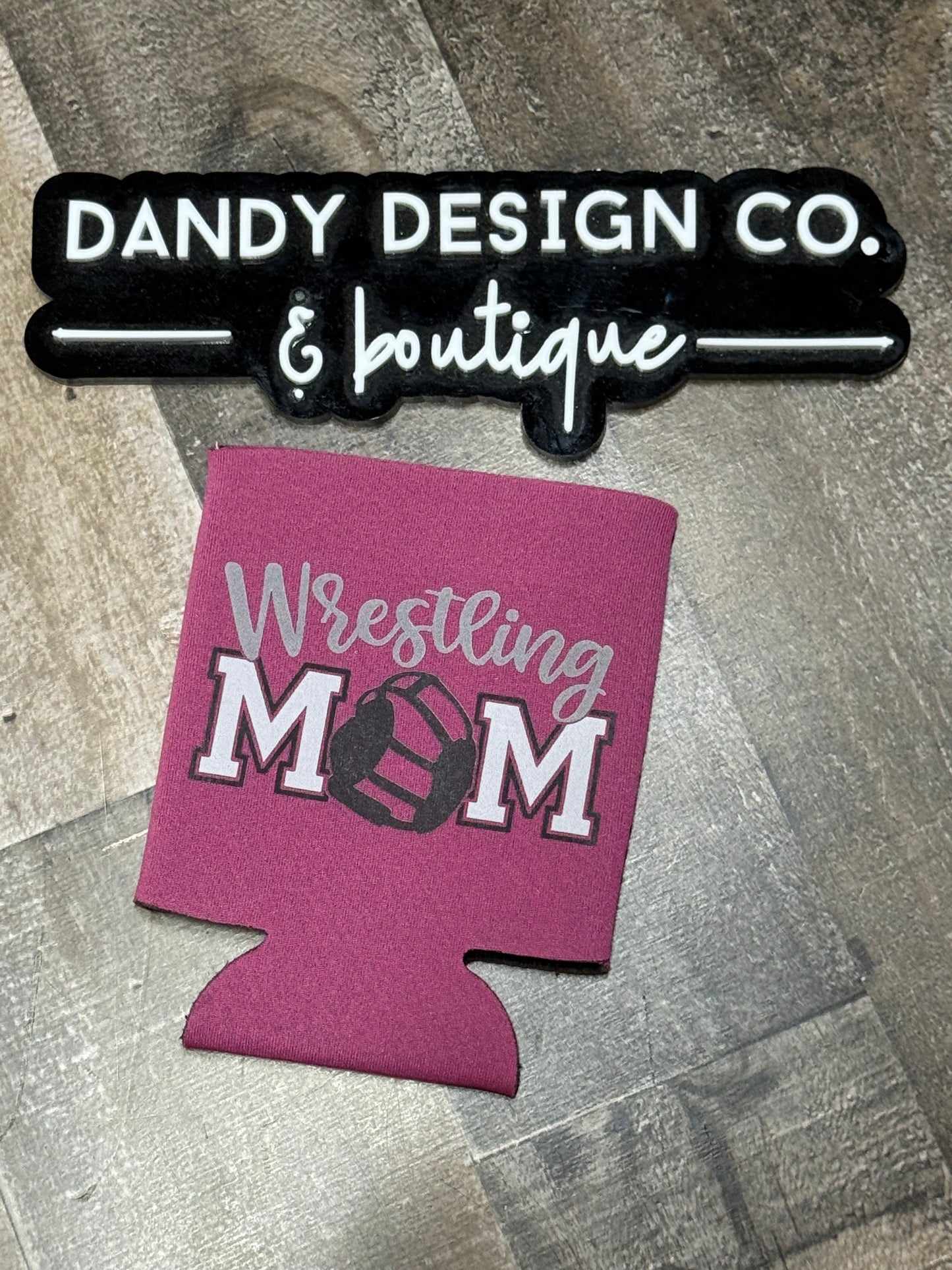 Wrestling Mom Koozie