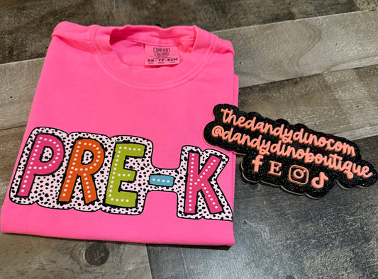 YXS - Pre K Bright Spot Short Sleeve