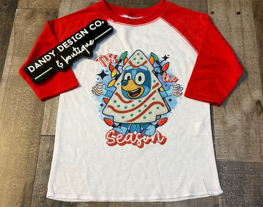 2T Tis The Season Raglan