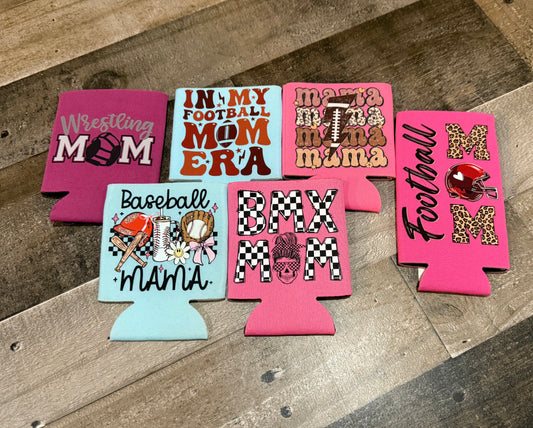 Sports Mom Koozies