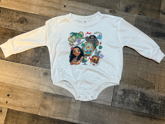 6-12M *BLOOPER* Princess Romper