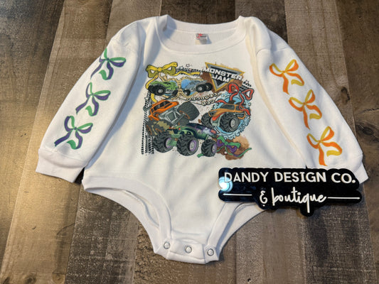 6-12M MJ Bow Sweatshirt Bubble