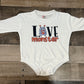 0-3M Love Monster Long Sleeve Bubble