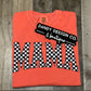 M Checkered Mama Short Sleeve