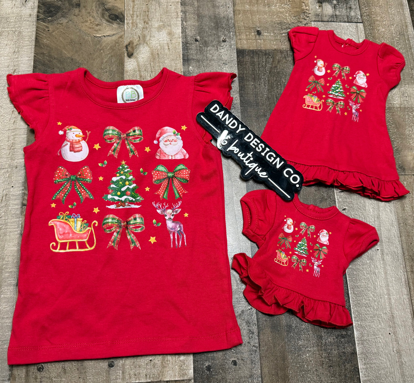 3T/18” Doll Shirt/Dress