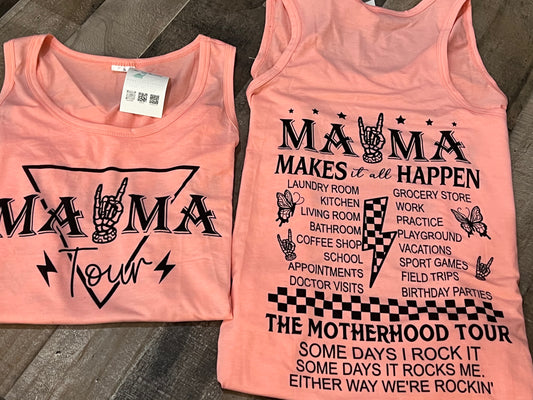 S - Mama Motherhood Tour Tank