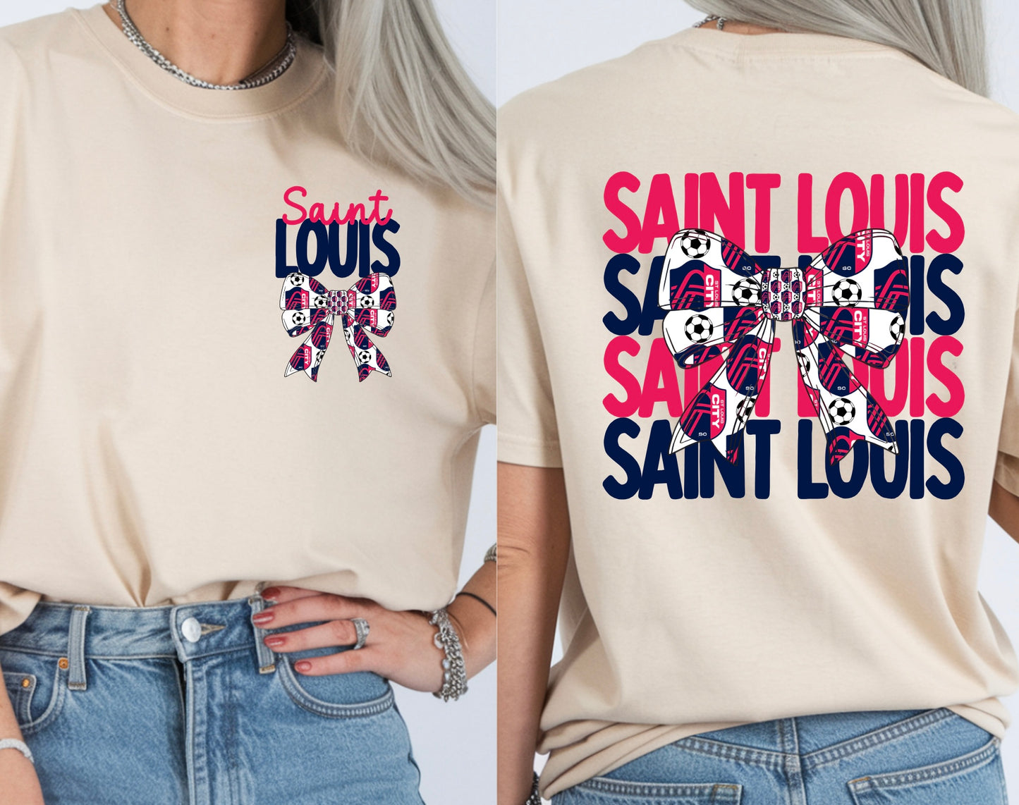 STL Soccer Bow - Short Sleeve