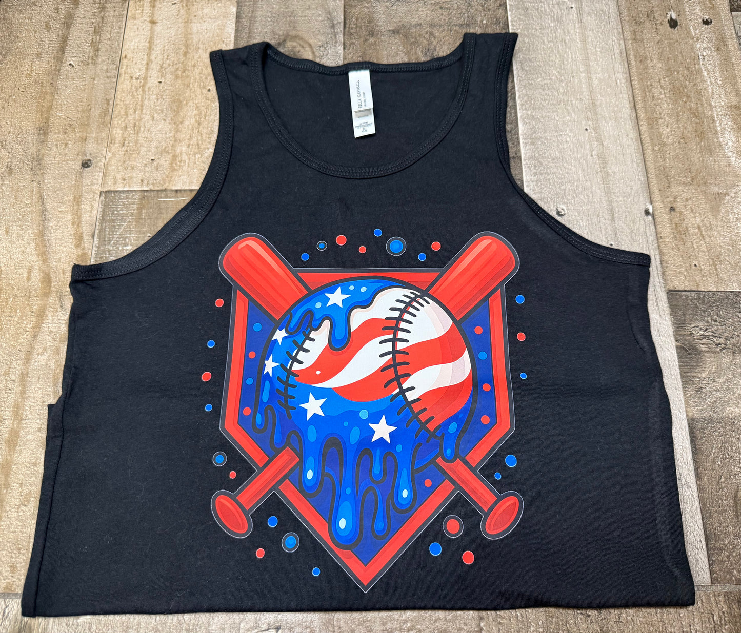 YM Baseball Drip Tank
