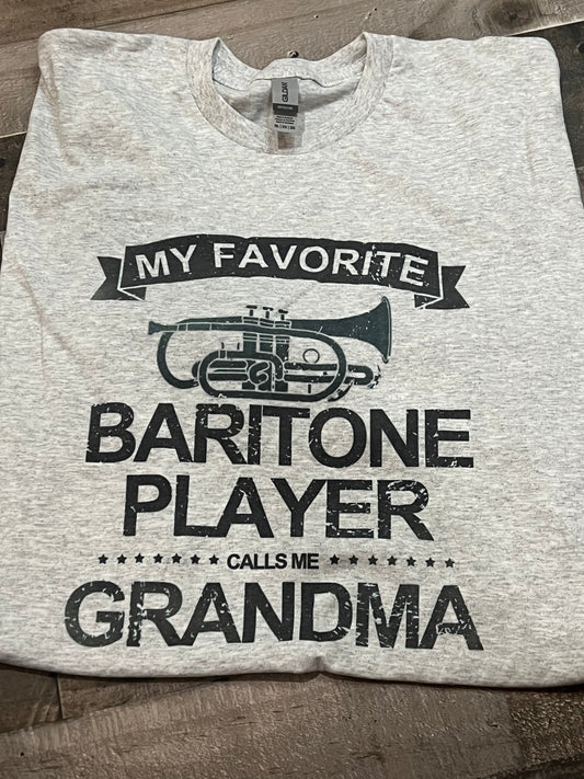 2X/XL- Baritone Grandma/Grandpa Short Sleeve *BLOOPER*