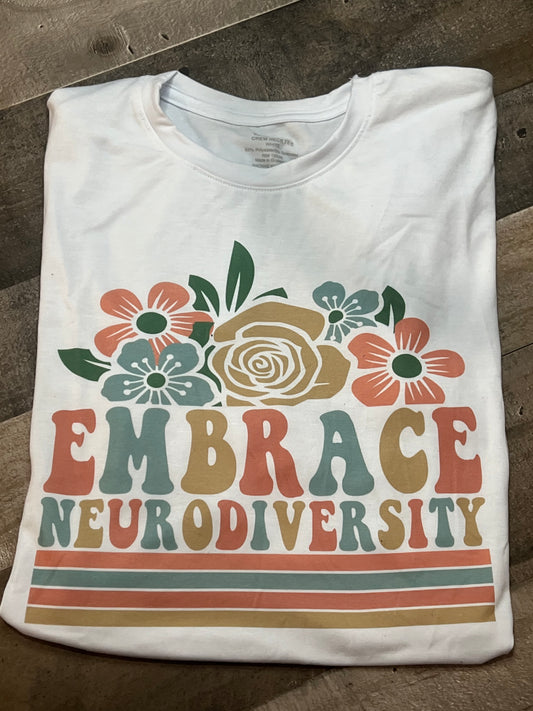 YL Embrace Neurodiversity Short Sleeve