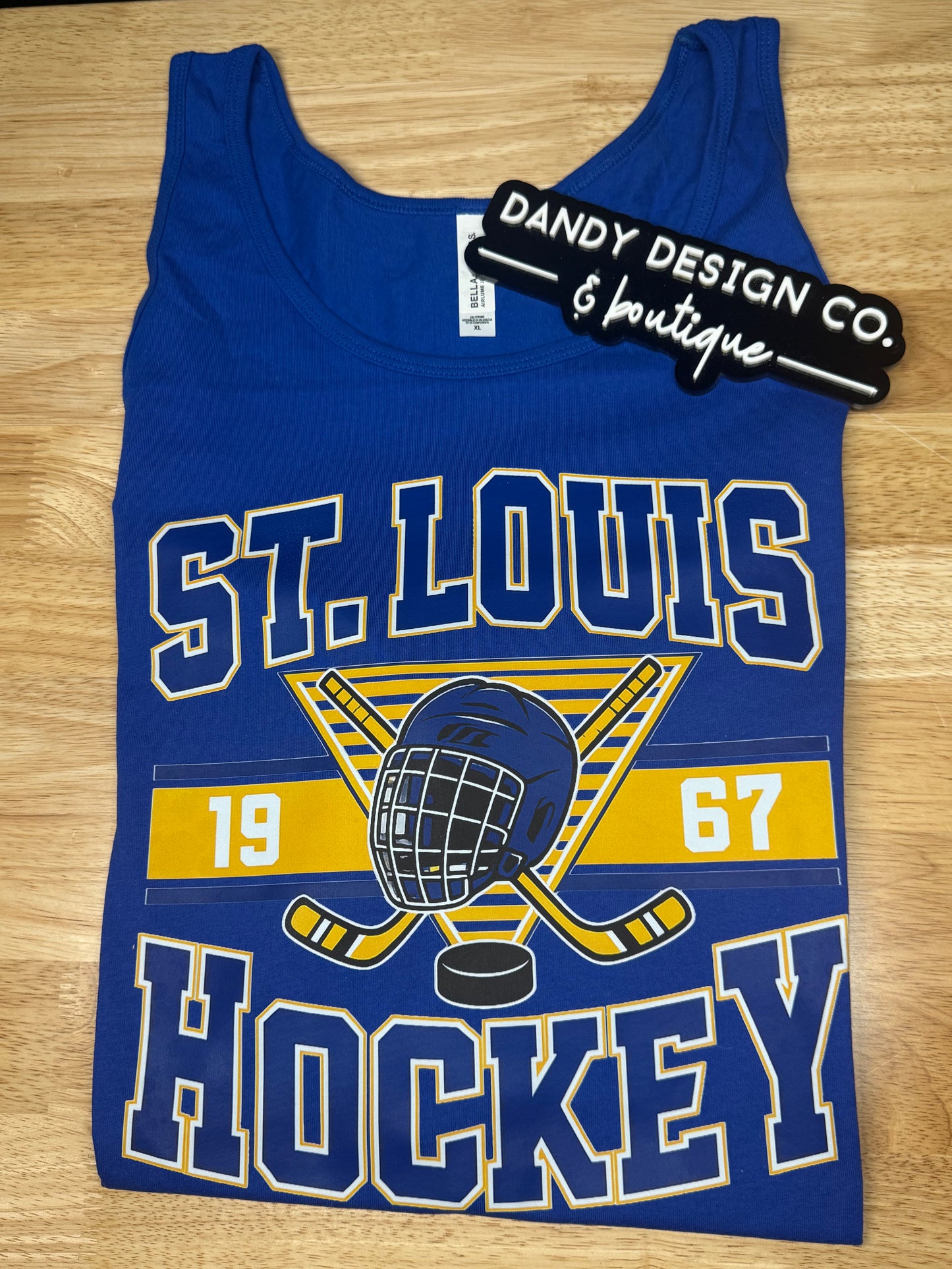 XL St Louis Hockey Tank Top