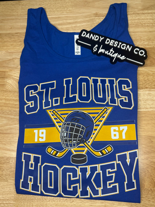 XL St Louis Hockey Tank Top