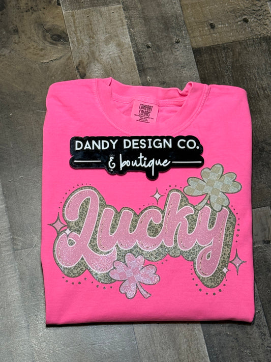 M Lucky Glitter Short Sleeve