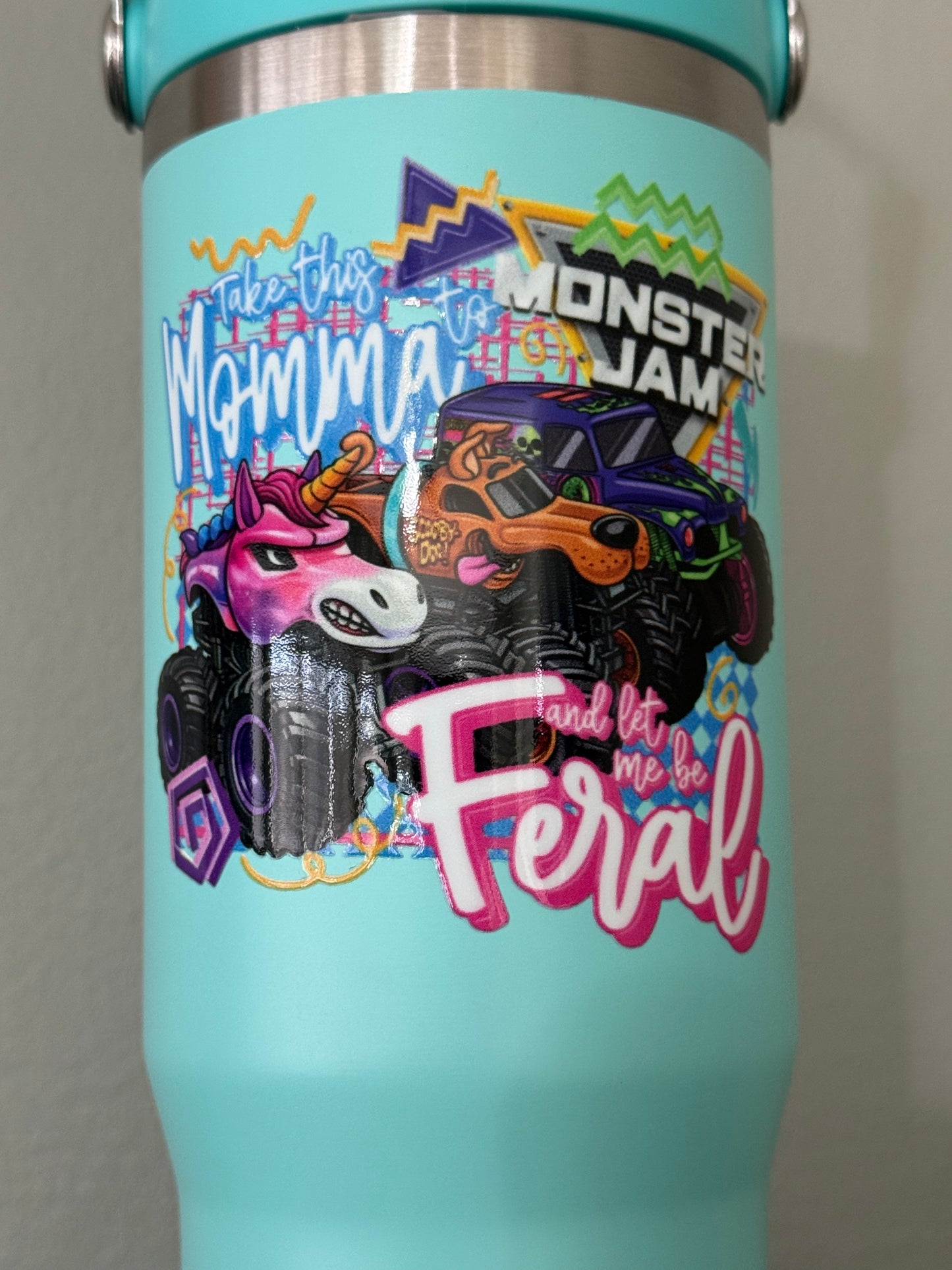 Take This Momma To MJ Sports Straw Cup