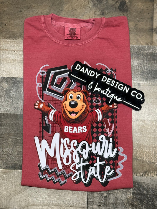 RTS - College Team Retro Missouri Bears