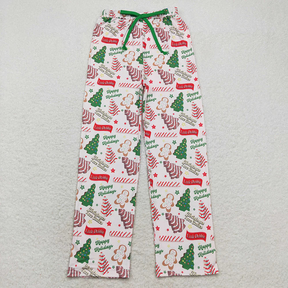 Family Christmas Green Cake Pajamas