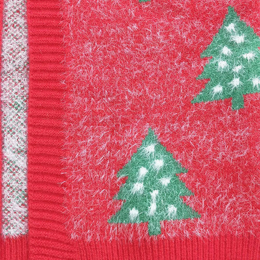 Girl’s Christmas TreeCardigan Sweater