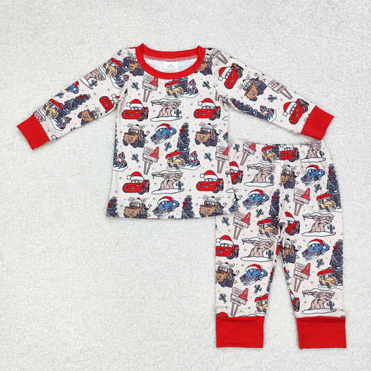 Boy’s Car Christmas Pajamas