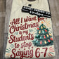 M Students Stop Saying 67 Sweatshirt