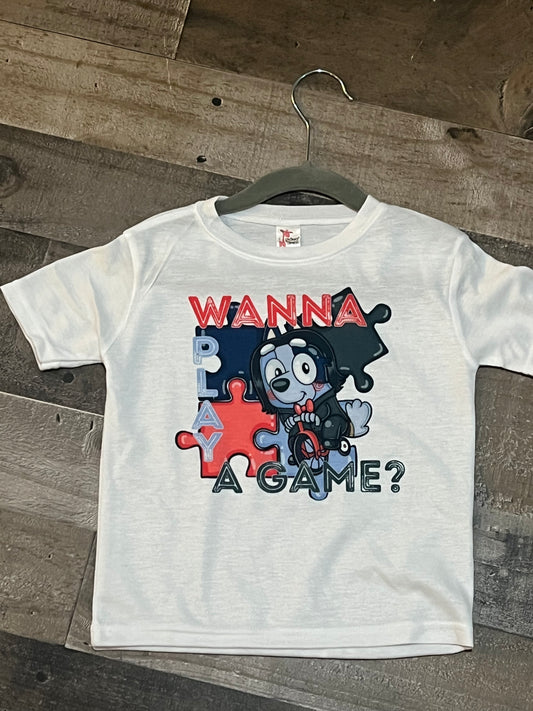 2T - Wanna Play A Game Short Sleeve