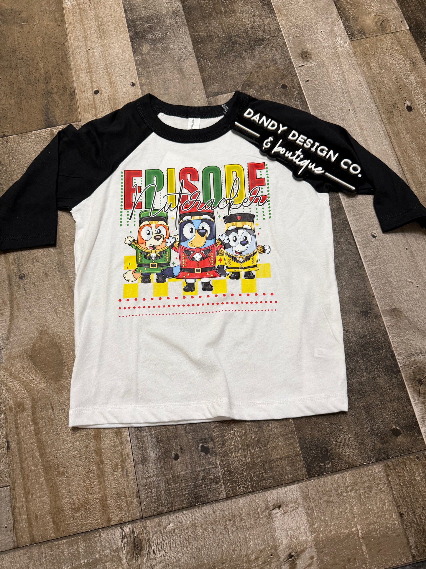 3T/4T Episode Nutcracker Raglan