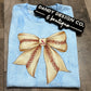 YS Cardinals Baseball Bow Short Sleeve