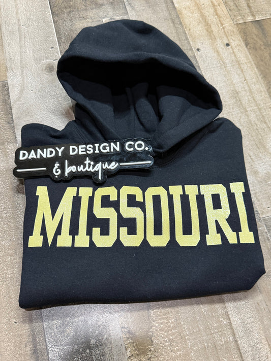YXS Missouri Glitter Hoodie