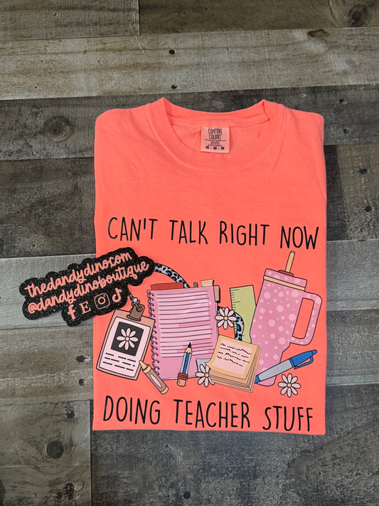 M - Doing Teacher Stuff Short Sleeve