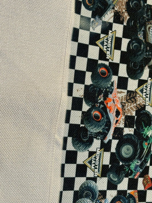 *BLOOPER* Monster Truck Pocket Pillow Case - *ADD NAME*