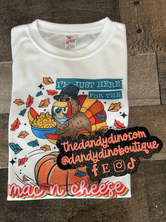 4T - Here for Mac N Cheese Long Sleeve